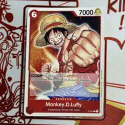 One Piece CCG - Monkey.D.Luffy (Promotion Pack 2023) P-001 English NM - Image 1