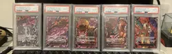 One Piece OP13 God Demon Pack Red Parallel Five Elders Eng Sequential PSA 10 SP - Image 1