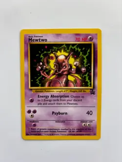 Lot of 4 Pokemon Cards Black Star Promo Ungraded Mewtwo, Pikachu and Electabuzz - Image 3