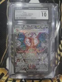 Pokemon 2023 Charizard ex 223/197 SIR Obsidian Flames GEM MINT CGC 10 - Image 1