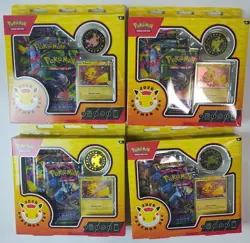 New Sealed Pokemon Day 2026 Collection, 3 Packs & Pikachu Promo In hand X (4)🔥 - Image 1