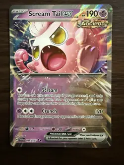 Scream Tail ex - 094/167 - Twilight Masquerade Double Rare Holo Pokemon TCG - Image 1