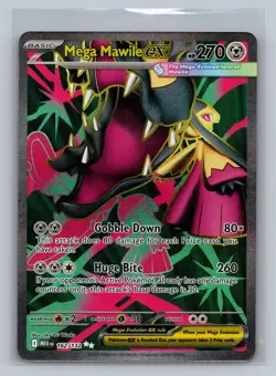 Mega Mawile ex 162/132 Ultra Rare Mega Evolution Pokemon NM - Image 1