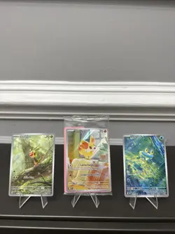Pokemon TCG Chaos Rising Starter Illustration Rares - Chespin, Fennekin, Froakie - Image 1