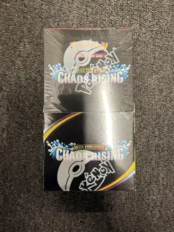 Pokemon Mega Evolution CHAOS RISING Half Booster Box 18 Packs - Sealed and New - Image 1