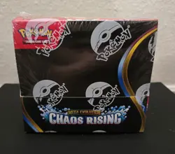 Pokemon Chaos Rising Booster Box New Sealed - Image 1