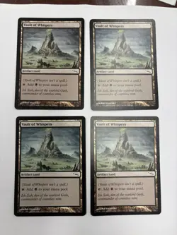 Magic the Gathering MTG Vault Of whispers MP Play Set Of 4 Cards - Image 1