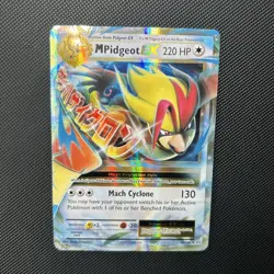 M Pidgeot EX 105/108 - LP Full Art - XY Evolutions Card - Pokemon TCG - Image 1