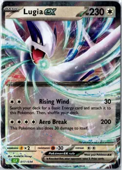 Lugia ex - 017/034 Trading Card Game Classic - Classic Collection Holo Near Mint - Image 1