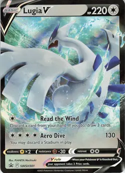 Lugia V Holo Promo SWSH: Sword & Shield Promo Cards SWSH301 NM - Image 1