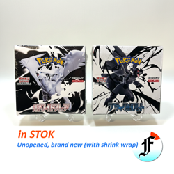 Black Bolt & White Flare Booster Box Set of 2 Pokemon Card SV11 w/shrink Sealed - Image 1