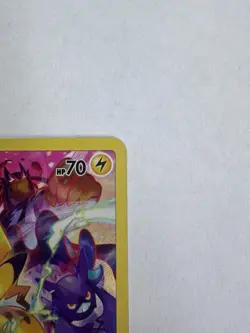 Pokemon Pikachu TCG Full Art Secret Rare Holo Card Crown Zenith 160/159 - Image 3