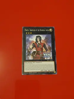 Dante, Traveler Of The Burning Abyss 25-ENP05 Yu-Gi-Oh Championship Prize Card - Image 1