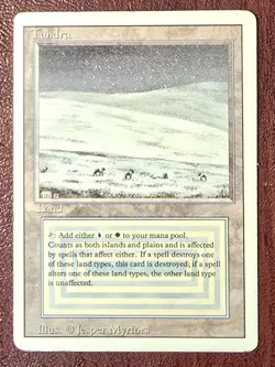 Tundra - MtG Revised/3rd Edition - Rare MP 1994 (c1) - Image 2