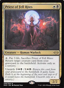 Priest of Fell Rites R Modern Horizons 2 208 NM - Image 1