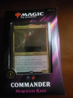 2019 Merciless Rage Commander Deck SEALED Commander Decks Magic MTG - Image 1