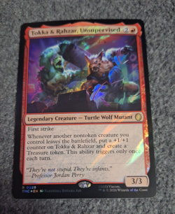Tokka & Rahzar, Unsupervised (Surge Foil) 0028 Teenage Mutant Ninja Turtles MTG - Image 1