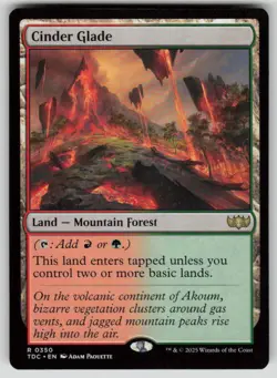 Cinder Glade Normal R Commander: Tarkir: Dragonstorm 350 NM - Image 1