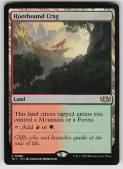 Rootbound Crag Normal R Commander: Tarkir: Dragonstorm 388 NM - Image 1