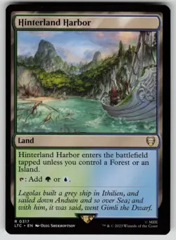 Hinterland Harbor Commander: The Lord of the Rings 317 MTG NM - Image 1
