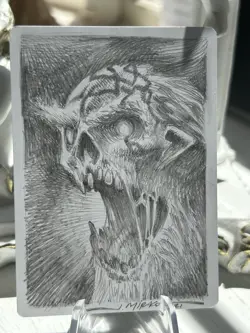 MTG Artist Proof Jeff Miracola / Valki, God of Lies / FDN AP - Image 1