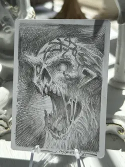 MTG Artist Proof Jeff Miracola / Valki, God of Lies / FDN AP - Image 2