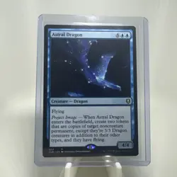 ASTRAL DRAGON x1 mtg NM-M Commander Legends Baldurs Gate 1 Rare - Image 1