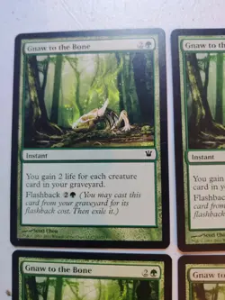 Gnaw to the Bone x 4 Innistrad Regular MTG Playset - Image 2