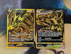 Pokemon Eternatus V & Vmax Shiny Vault Pair Shining Fates - NM - Image 1