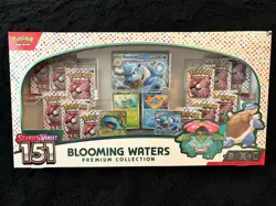 Pokemon Scarlet & Violet 151 Blooming Waters Premium Collection Box - Image 1