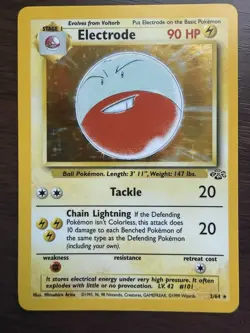 LP Electrode 2/64 Pokemon Jungle Holo Rare - Image 1
