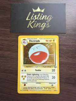 LP Electrode 2/64 Pokemon Jungle Holo Rare - Image 2