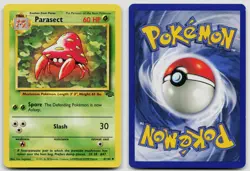 PARASECT 41/64 UNCOMMON JUNGLE POKEMON UNLIMITED LP - Image 3