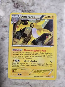 Ampharos 40/124 Pokemon Holo Dragons Exalted LP - Image 1