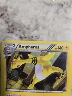 Ampharos 40/124 Pokemon Holo Dragons Exalted LP - Image 4