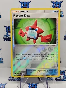 Rotom Dex - 131/149 - Reverse Holo Pokemon Sun & Moon NM - Image 1