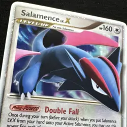 Pokemon Salamence LV.X 98/99 Ultra Rare Holo Platinum Era Raw - Image 2