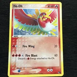 Pokemon Ho-oh Holo Series 5 1/17 2007 NM-EX - Image 1
