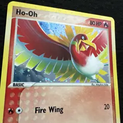 Pokemon Ho-oh Holo Series 5 1/17 2007 NM-EX - Image 2