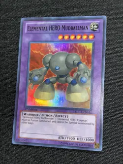 LCGX-EN053 Elemental HERO Mudballman 1st Edition Yugioh - Image 2