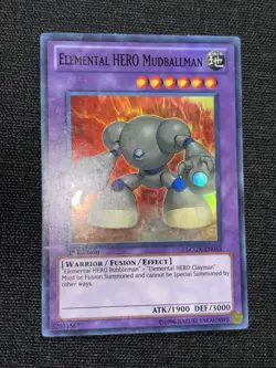 LCGX-EN053 Elemental HERO Mudballman 1st Edition Yugioh - Image 3