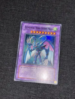 PTDN-EN043 Elemental HERO Storm Neos Super Rare 1st Edition Yugioh - Image 2