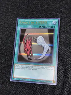 DUSA-EN019 Legacy Of A HERO 1st Edition Ultra Rare Yugioh - Image 2