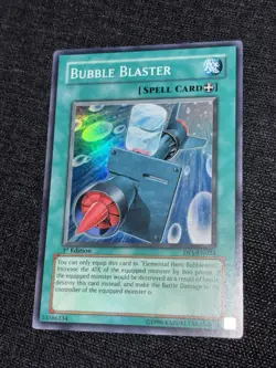 Yugioh Bubble Blaster DP1-EN023 Super Rare 1st Edition - Image 2