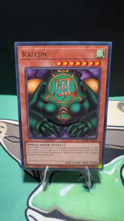 Kazejin MAZE-EN033 Rare Maze of Memories Yu-Gi-Oh 1st Edition Lightly Played - Image 1