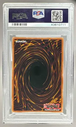 2005 Yu-Gi-Oh! Elemental Hero Flame Wingman EN035 1st Edition PSA 10 43610711 - Image 2