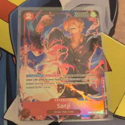 Bandai One Piece Sanji OP01-013 Romance Dawn Alt Art Pre Errata - Image 1