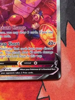 Rotom V (Alternate Full Art) 177/196 Ultra Rare - Pokemon SWSH Lost Origins - NM - Image 5