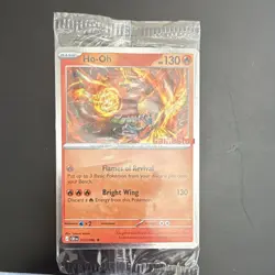 Pokemon TCG Crown Zenith Ho-Oh Promo 010/086 Holo Card English - Image 1