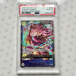 Jewelry Bonney OP13-108 PSA 10 Official Flagship Event Prize One Piece Card 2026 - Image 1
